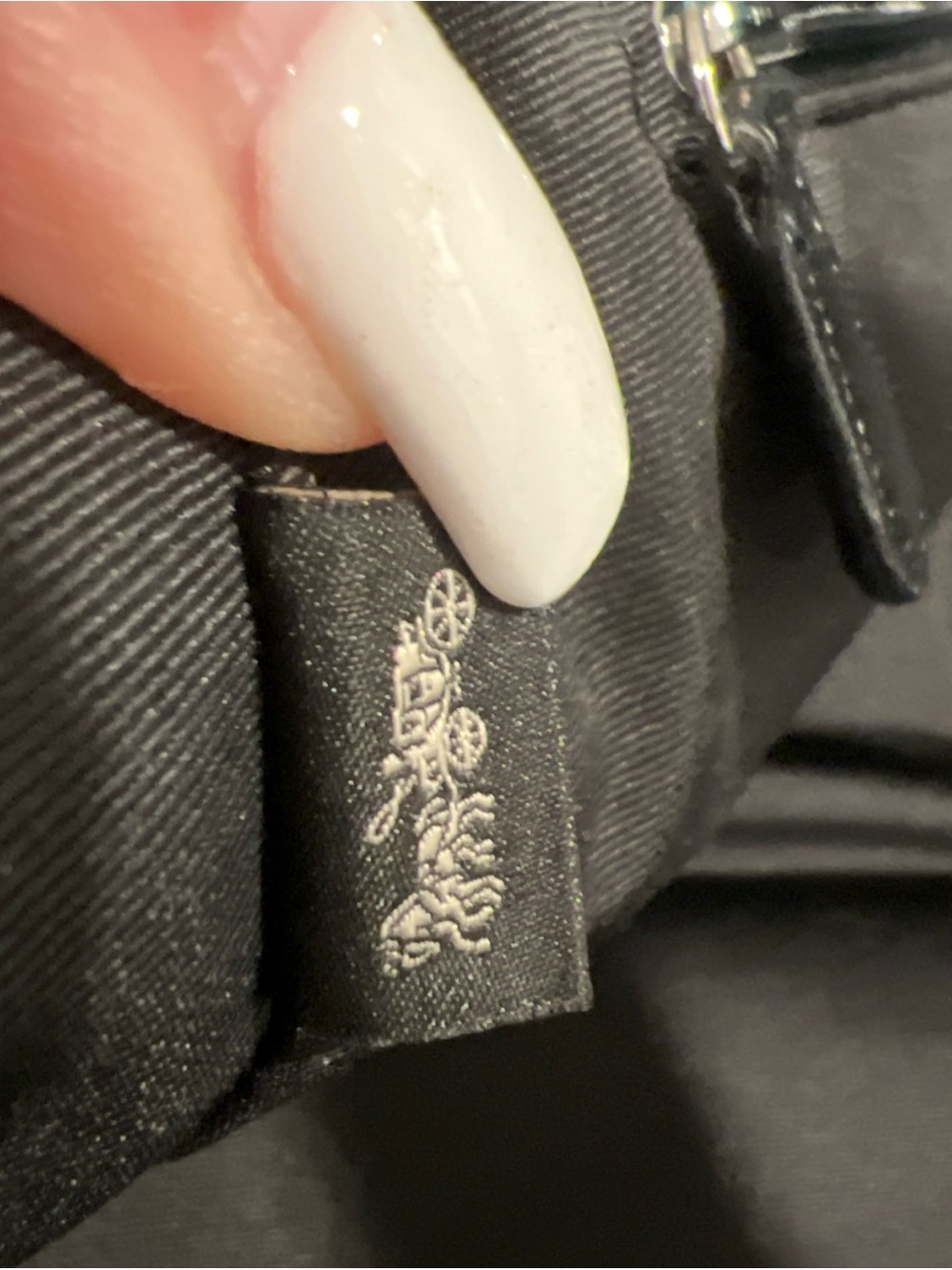 Court Tote In Signature Nylon With Coach Patch - Picture 7 of 9